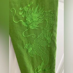 90s Vintage Dragon Pants